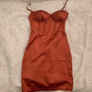 Burnt Orange Dress